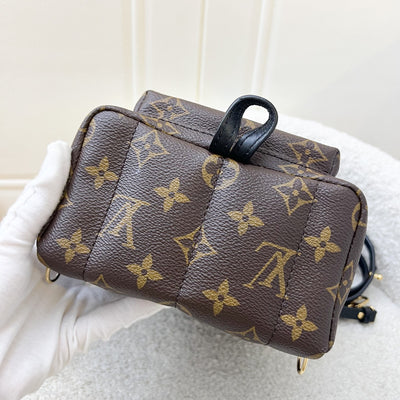 LV Palm Springs Mini Backpack in Monogram Canvas and GHW (Model: M41562)