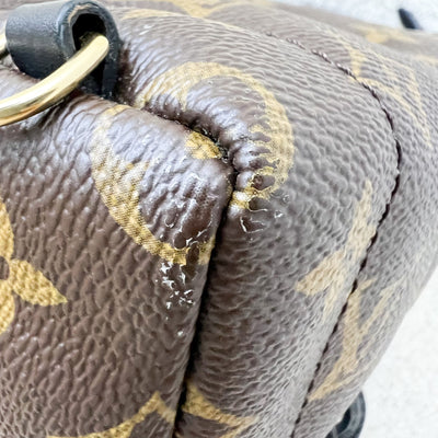 LV Palm Springs Mini Backpack in Monogram Canvas and GHW (Model: M41562)