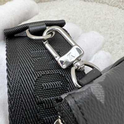 LV Trio Messenger Bag in Eclipse Reverse Monogram and SHW (Model: M69443)