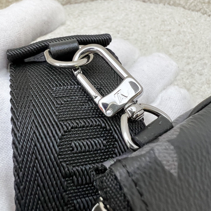 LV Trio Messenger Bag in Eclipse Reverse Monogram and SHW (Model: M69443)