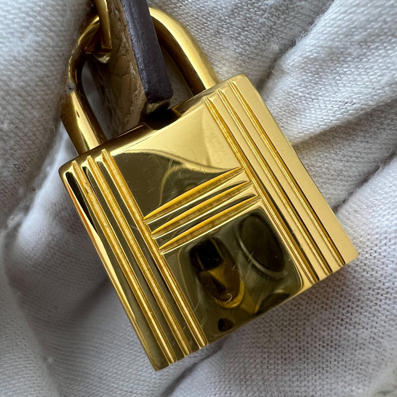 Hermes Picotin 18 in Biscuit Clemence Leather and GHW