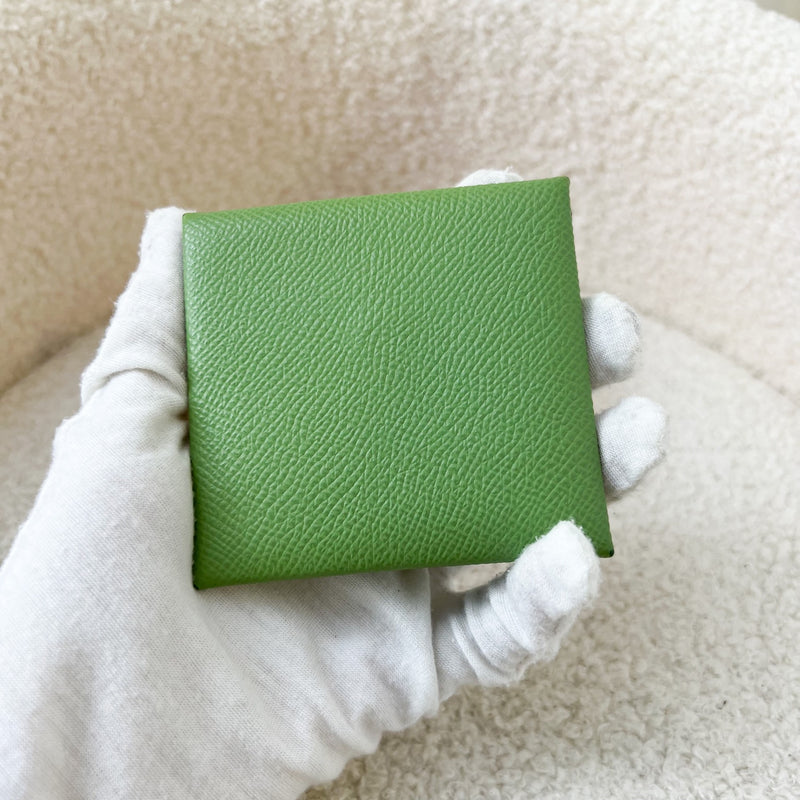 Hermes Bastia in Vert Criquet Epsom Leather