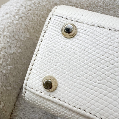 Dior Medium Book Tote in Houndstooth Embroidery Canvas