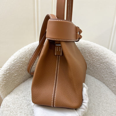 Hermes Medor Tote Bag in Gold Togo and Swift Leather and PHW