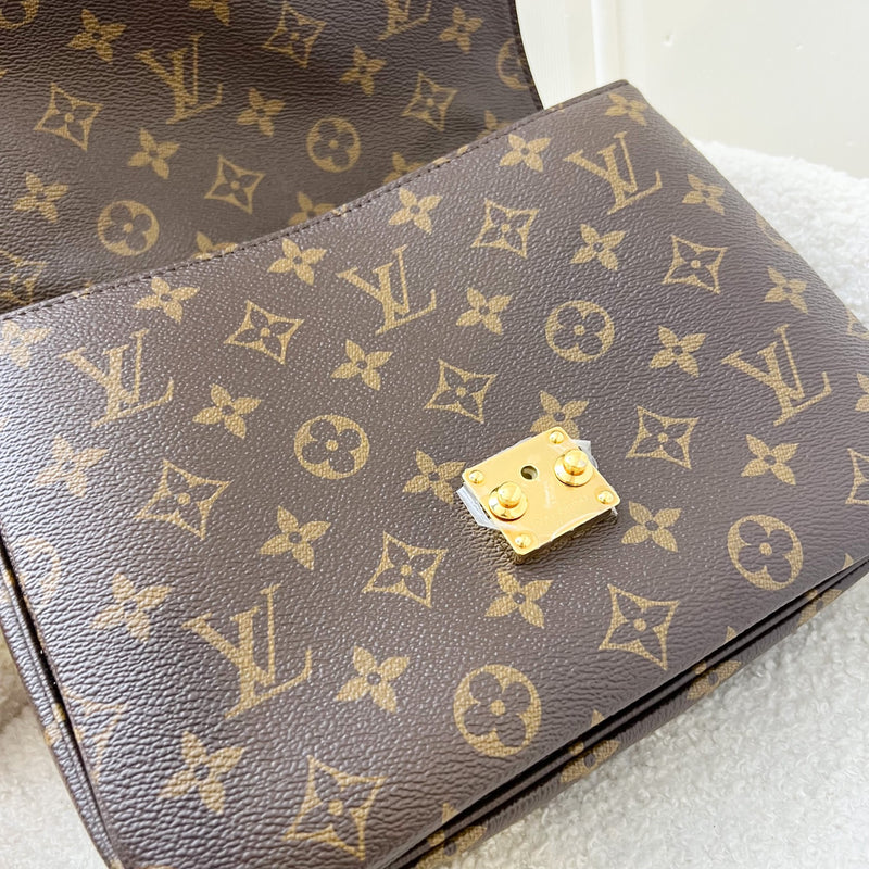 LV Pochette Metis in Monogram Canvas and GHW