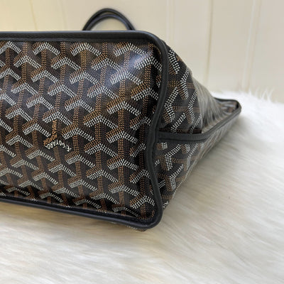 Goyard Anjou PM Tote Bag in Black Signature Canvas