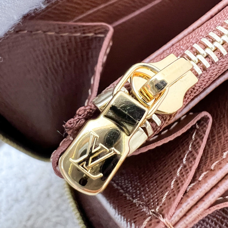 LV Zippy Long Wallet in Monogram Canvas and GHW