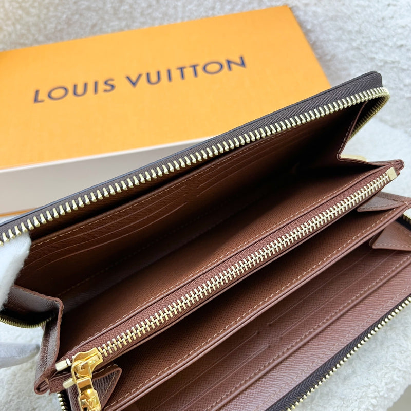LV Zippy Long Wallet in Monogram Canvas and GHW