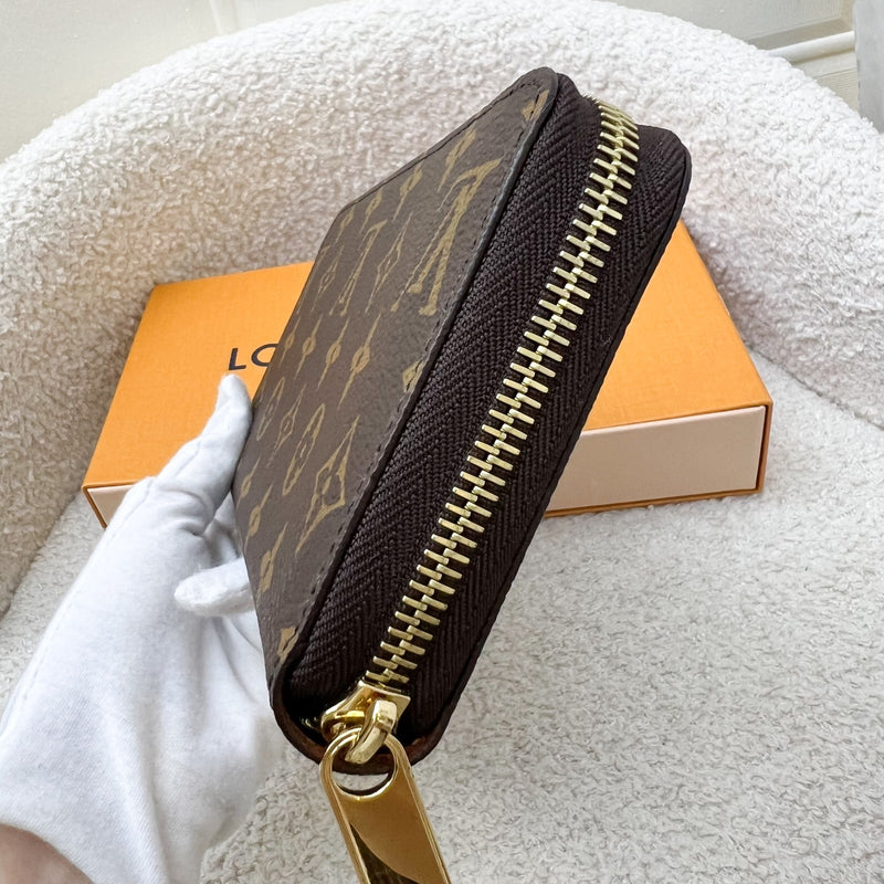 LV Zippy Long Wallet in Monogram Canvas and GHW