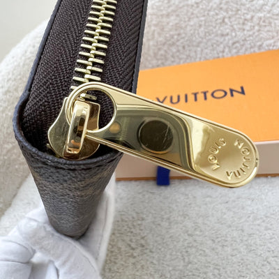 LV Zippy Long Wallet in Monogram Canvas and GHW
