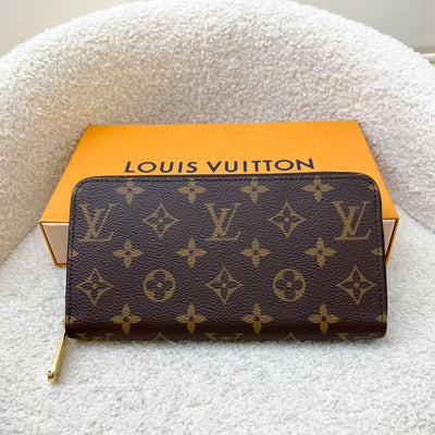 LV Zippy Long Wallet in Monogram Canvas and GHW