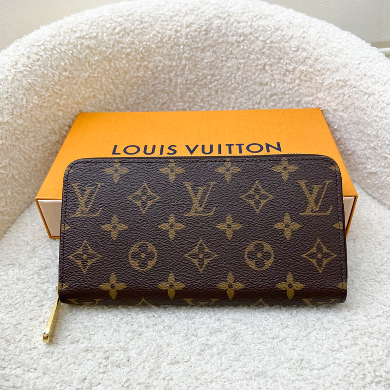 LV Zippy Long Wallet in Monogram Canvas and GHW