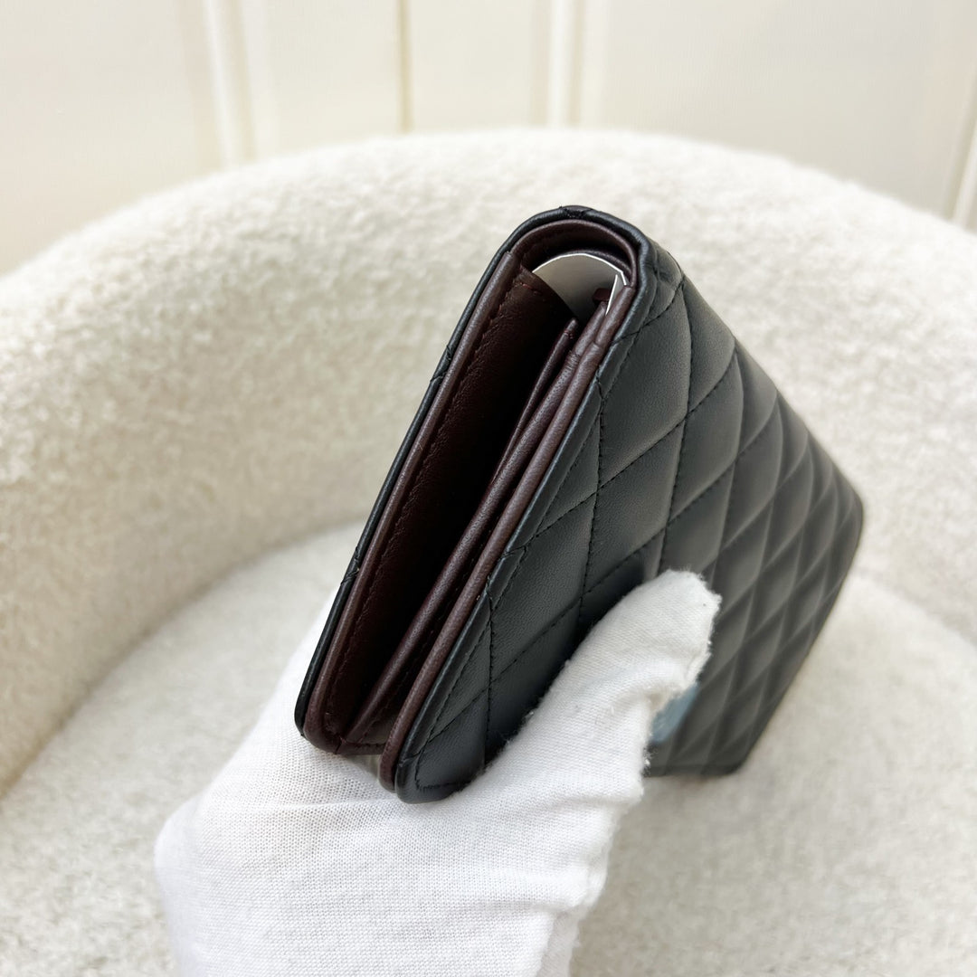 Chanel Yen Bifold Long Wallet in Black Lambskin and SHW – Brands Lover
