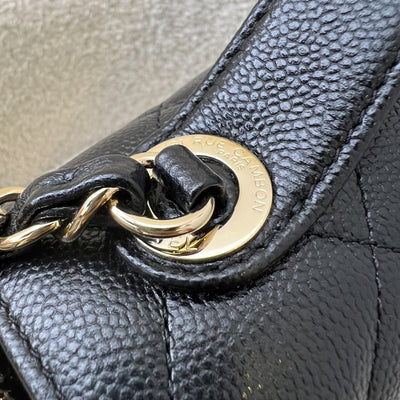 Chanel Medium Business Affinity Flap in Black Caviar and LGHW (Model: A93607)