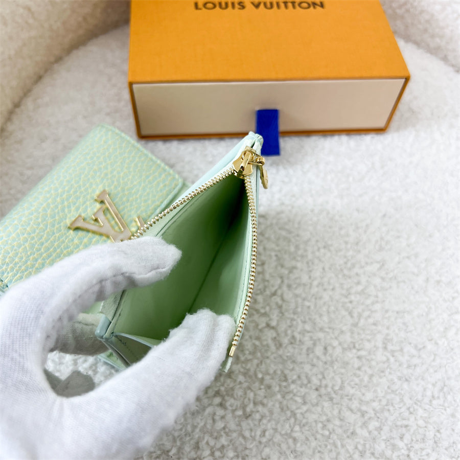 Louis Vuitton Key Pouch Vert D'eau Green