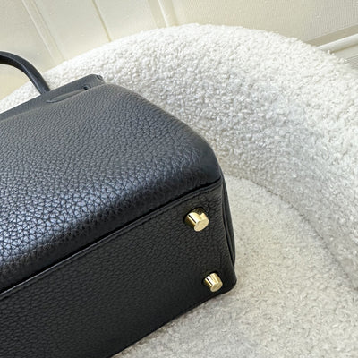 Hermes Kelly 28 in Noir Black Togo Leather and GHW