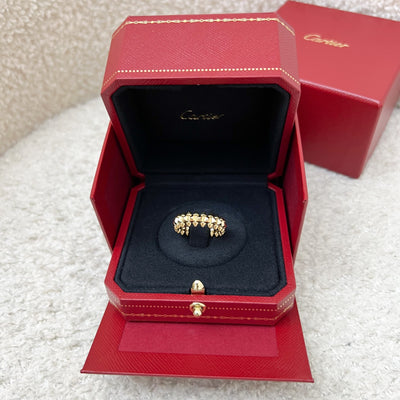 Cartier Clash de Cartier Small Model Ring in 18K Yellow Gold Sz 50