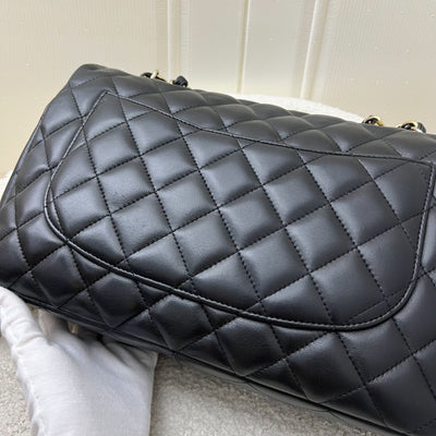 Chanel Jumbo Classic Flap SF in Black Lambskin and GHW