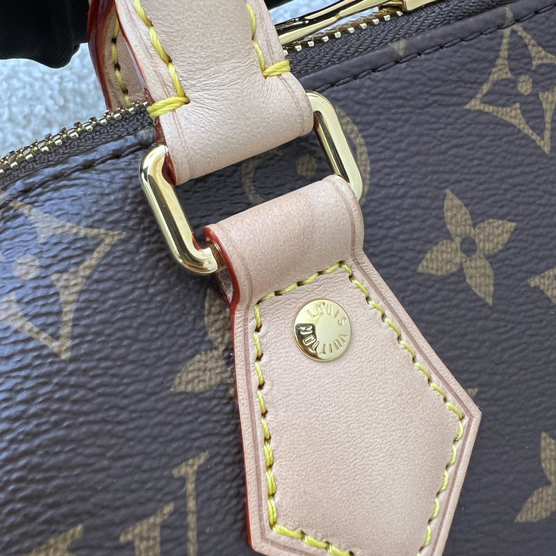 LV Louis Vuitton Speedy Bandouliere 20 in Monogram Canvas and GHW (Missing original strap, replaced with third party vachetta strap)