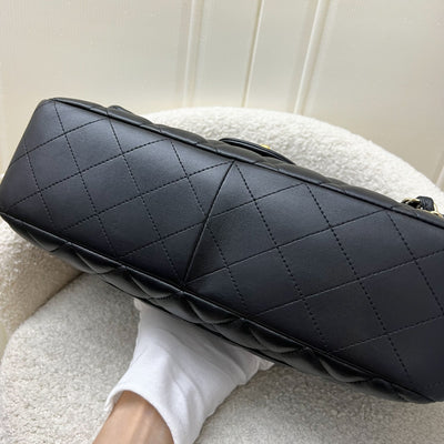 Chanel Jumbo Classic Flap SF in Black Lambskin and GHW