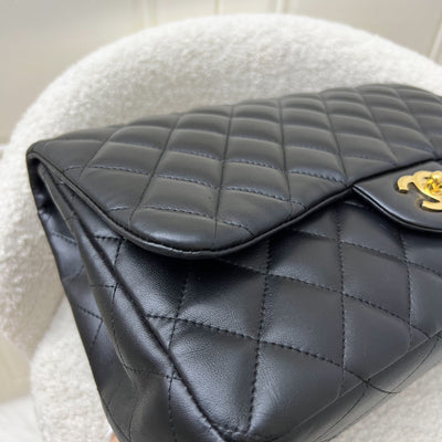 Chanel Jumbo Classic Flap SF in Black Lambskin and GHW