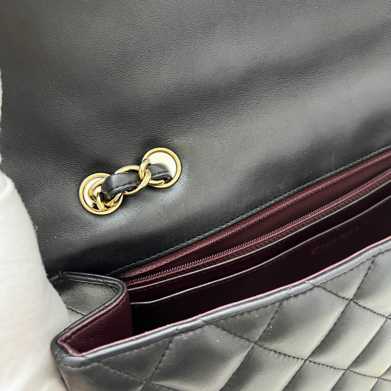 Chanel Jumbo Classic Flap SF in Black Lambskin and GHW