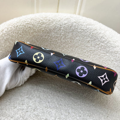 LV Vintage Louis Vuitton x Takashi Murakami Pochette Accessoires in Multicolore Noir Monogram Canvas and GHW
