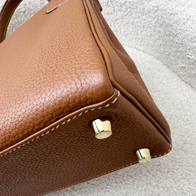 Hermes Kelly 25 in Gold Togo Leather and GHW