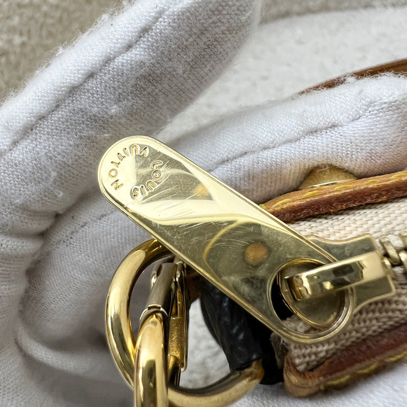 LV Vintage Louis Vuitton x Takashi Murakami Pochette Accessoires in Multicolore Noir Monogram Canvas and GHW