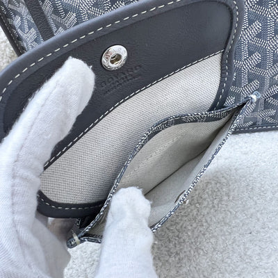 Goyard Mini Anjou in Grey Goyardine Canvas and Leather