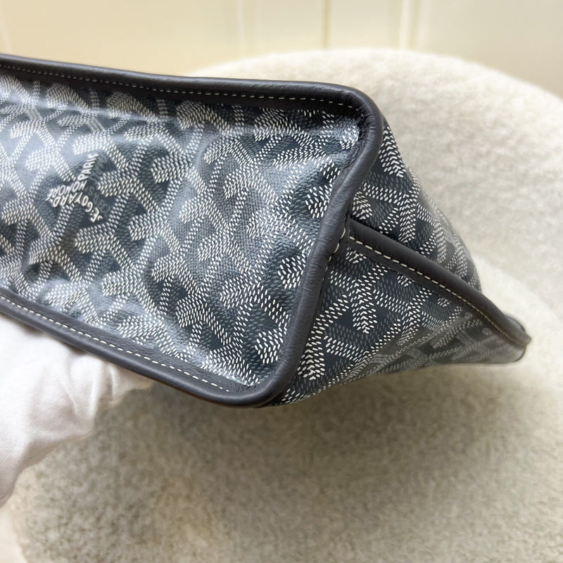 Goyard Mini Anjou in Grey Goyardine Canvas and Leather
