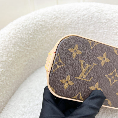 LV x TM Louis Vuitton Murakami Nano Alma with Cherry Motif Monogram Canvas and GHW