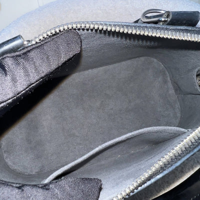 LV Louis Vuitton Alma BB in Black Epi Leather and SHW