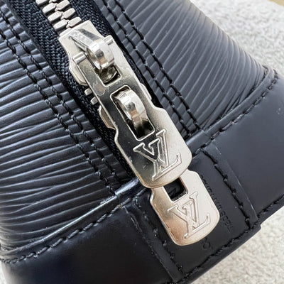 LV Louis Vuitton Alma BB in Black Epi Leather and SHW
