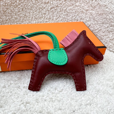 Hermes Rodeo PM in Rouge H / Rindienne / Menthe