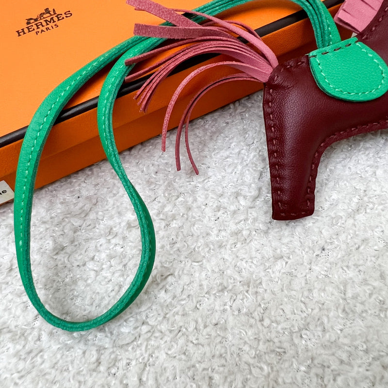 Hermes Rodeo PM in Rouge H / Rindienne / Menthe