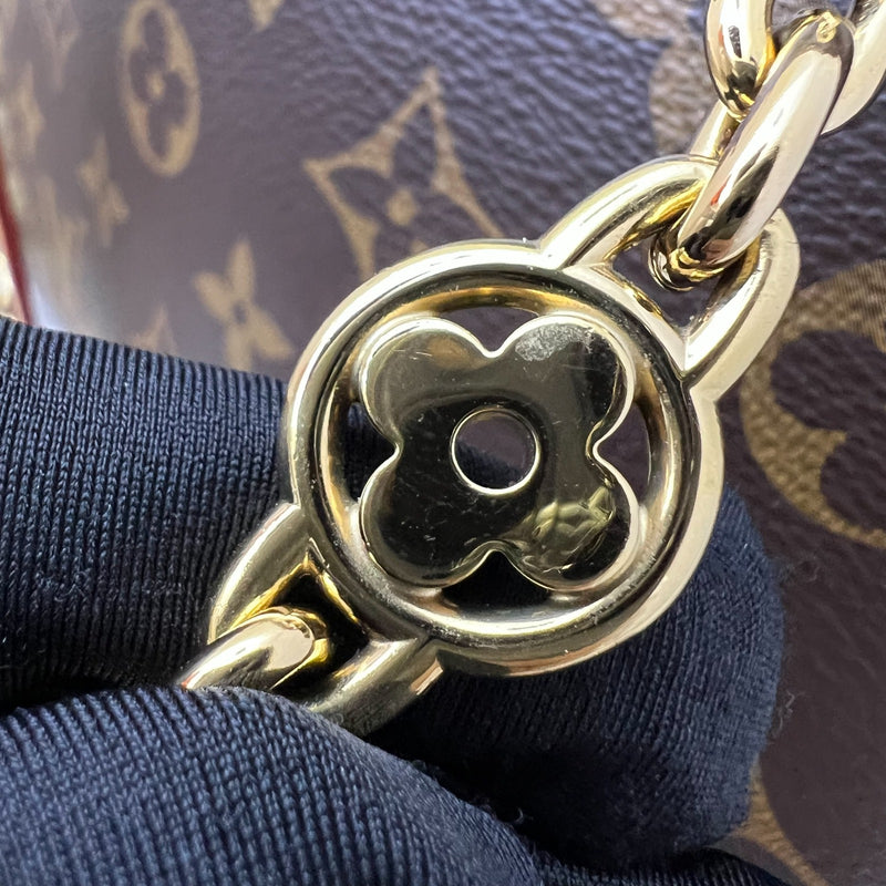 LV Louis Vuitton CarryAll BB in Monogram Canvas and GHW (Model: M13014)