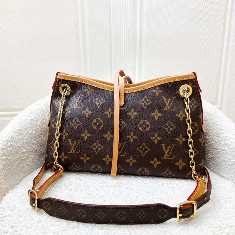 LV Louis Vuitton CarryAll BB in Monogram Canvas and GHW (Model: M13014)