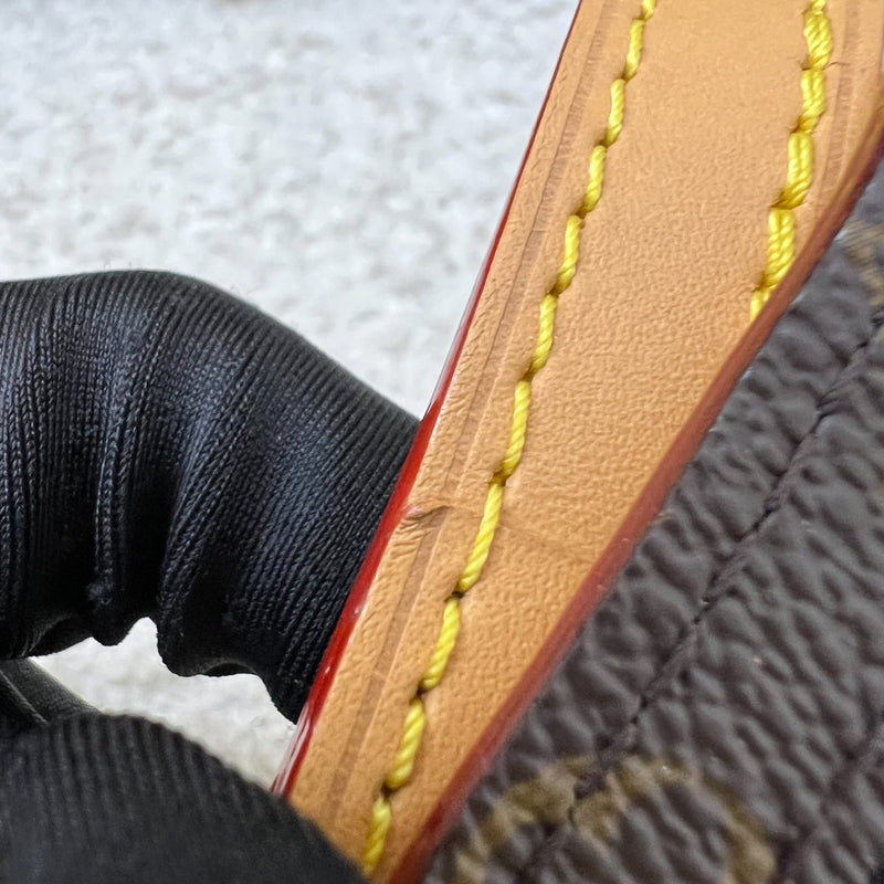 LV Louis Vuitton CarryAll BB in Monogram Canvas and GHW (Model: M13014)