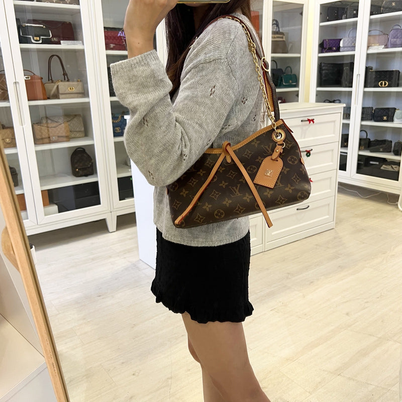 LV Louis Vuitton CarryAll BB in Monogram Canvas and GHW (Model: M13014)