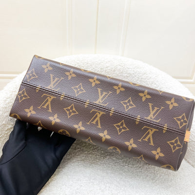 LV Louis Vuitton CarryAll BB in Monogram Canvas and GHW (Model: M13014)