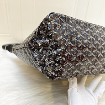 [June 2025] Goyard Boheme PM Hobo Bag in Black Signature Goyardine Canvas
