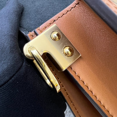 LV Mini Dauphine Flap Bag in Monogram and Monogram Reverse Canvas and GHW (Model: M44580)
