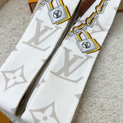 LV Ultimate Monogram Bandeau in Beige Clair (1 Pair)