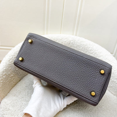Hermes Kelly 25 in Gris Etain Togo Leather and GHW