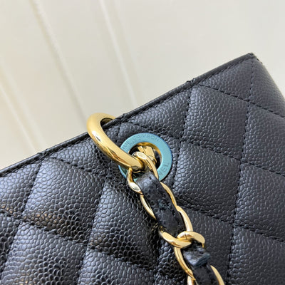 Chanel Grand Shopping Tote GST in Black Caviar and GHW