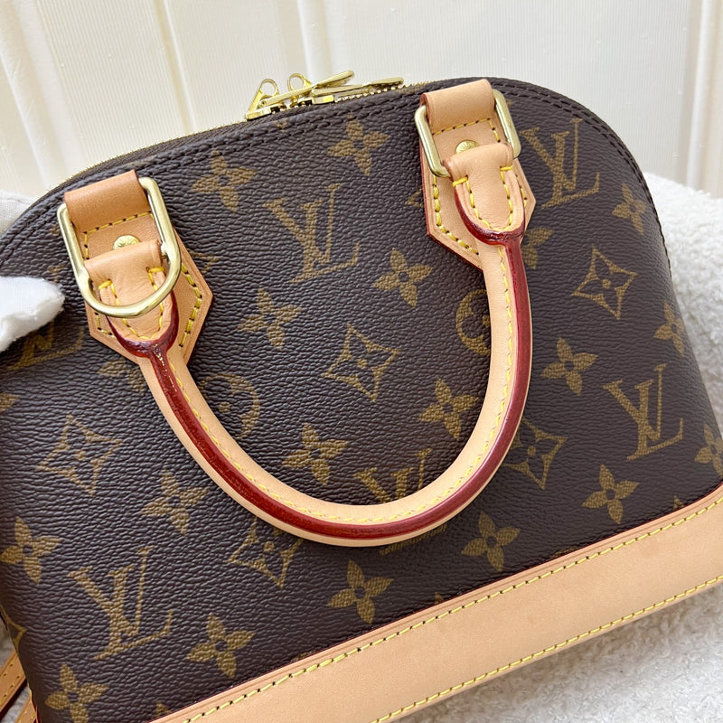 LV Alma BB in Monogram Canvas and GHW