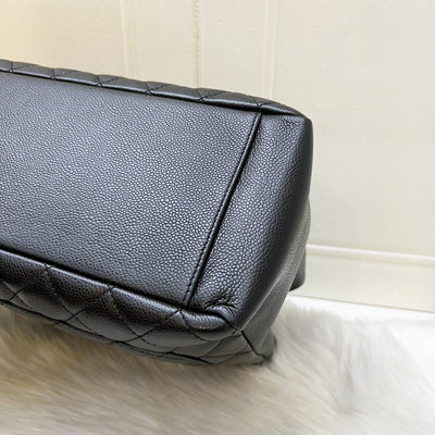 Chanel Grand Shopping Tote GST in Black Caviar and GHW