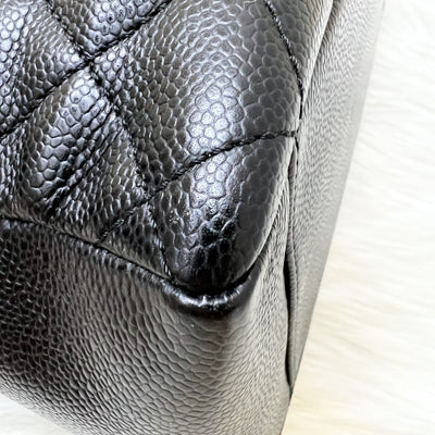 Chanel Grand Shopping Tote GST in Black Caviar and GHW