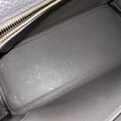 Hermes Kelly 25 in Gris Etain Togo Leather and GHW
